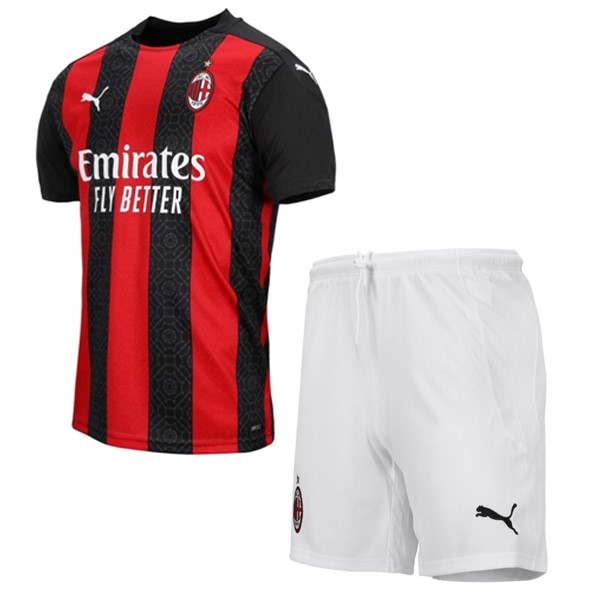 Camiseta AC Milan 1ª Niños 2020 2021 Rojo